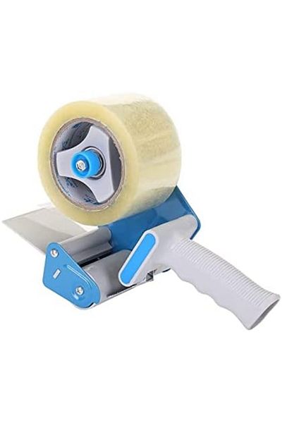 MARKQ Packing Tape Dispenser Gun, Hand-Held Industrial Side Loading Tape Dispenser for Commercial Pa