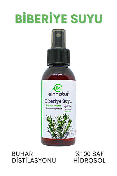 EinNatur Biberiye Suyu, 100 Ml, Rosmarinus Officinalis Water, Hidrosol, Saç B...