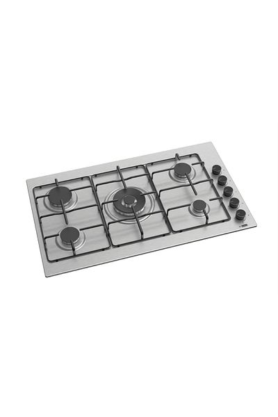 GL GENERAL 5 Burners Gas Built in Cooker, 87x52 cm, Heavy Duty Stand, Easy to Clean to Steel Surface Auto Burn,
