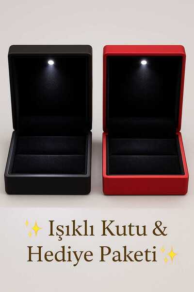 KAR DİAMOND 14 Ayar Altın Zincirli Damla Taşlı Kalp Kolye - Sertifikalı Işıklı Kutuda