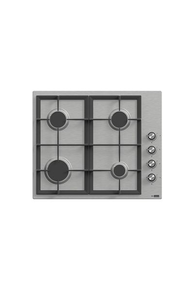 GL GENERAL 4 Burner 60x50cm Gas Built in Cooker, Heavy Duty Stand, Auto Fire, Total Safety