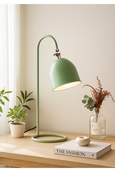 HOMİNG Homing Retro Basic Nil Yeşili Masa lambası Hareketli Başlık