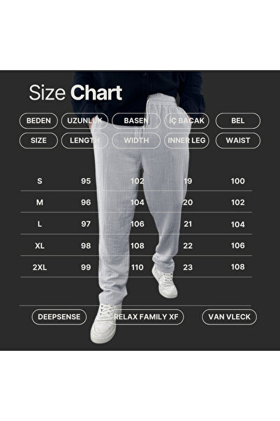 Deep sense Erkek Müslin Kumaş Yazlık Keten Pantolon