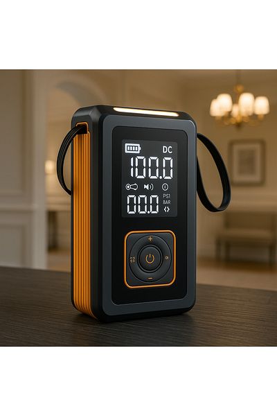iHunt Survival Car Kit 7-in-1, Engine Starter 500a-1000a, Air Compressor 3-150psi, Powerbank 8000mah