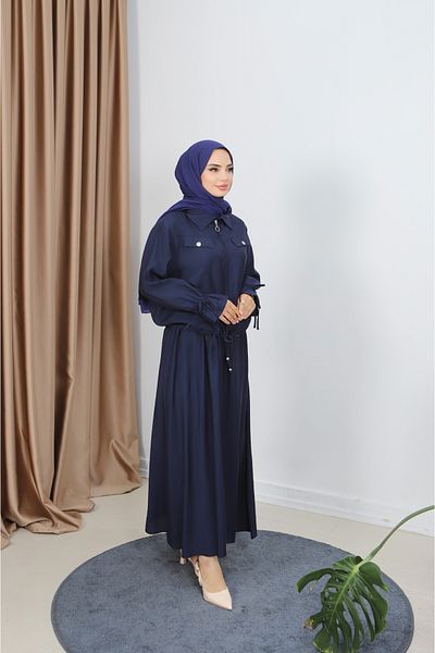 NİSUM MODA Modal Suit with Zippered Skirt