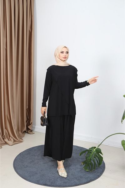 NİSUM MODA Set Sandy cu pantaloni încrucișați