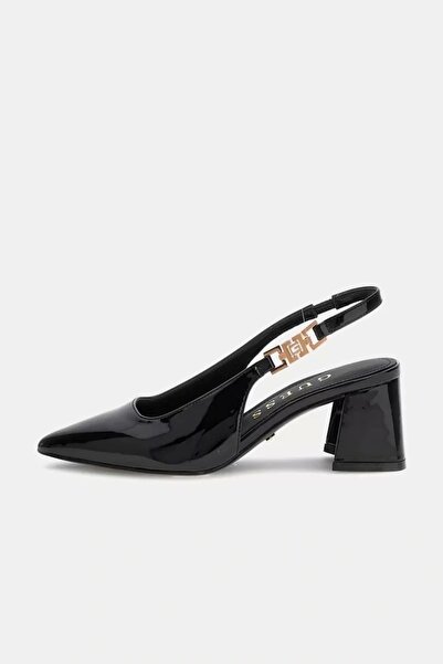 Guess Zabela Women's Black Heeled Shoes Flpzabpaf05-Black