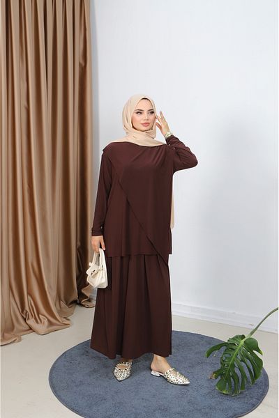 NİSUM MODA Set Sandy cu pantaloni încrucișați