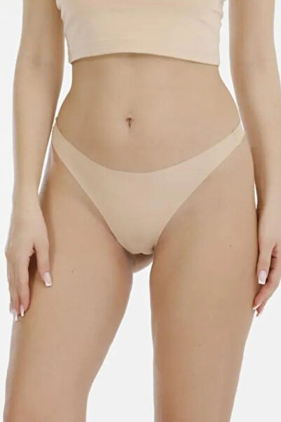 HS İÇ GİYİM 6'lı Paket Kadın Tanga String – Lazer Kesim, Iz Yapmaz Model