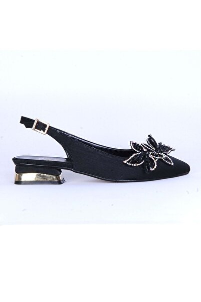 moda ayakkabım Pantofi de modă 167 Negri pentru femei cu toc de 7 cm