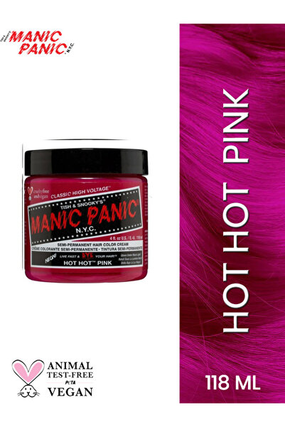Manic Panic Classic Hot Hot Pink Saç Boyası Hcr-11015