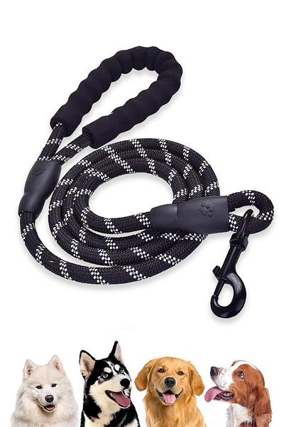 COZY SENSE Reflective Adjustable Dog Walking Strap - Small, Medium, and Large Dog Leash Food Container