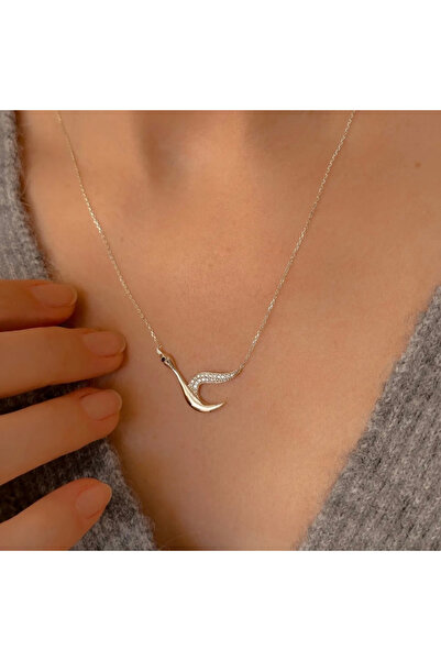 Myla "Kadınıma" Deha Turna Kuşu Kadın Kolye Anlamlı Notlu ve Hediye Kutulu