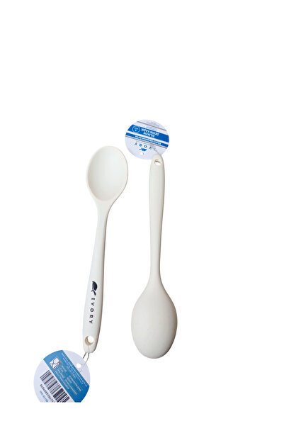IVORY Silicone Deep Spoon Mini 2 Pcs (S)