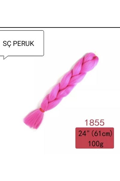 SÇ PERUK No 1855 African Braid Jumbo Fringe African Tiwist Braiding Hair 100 gr 60 Cm
