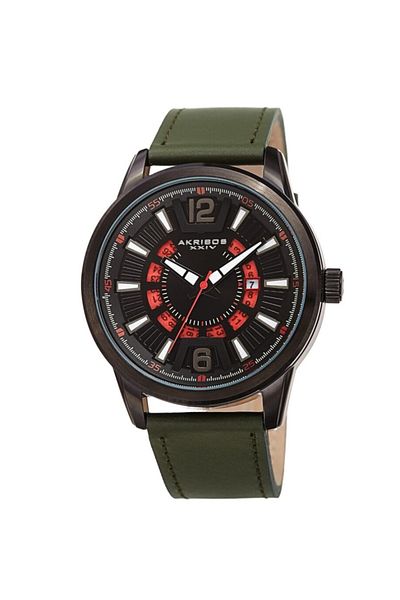 Akribos Akribos XXIV Men's Quartz Watch - AK1079BKGN