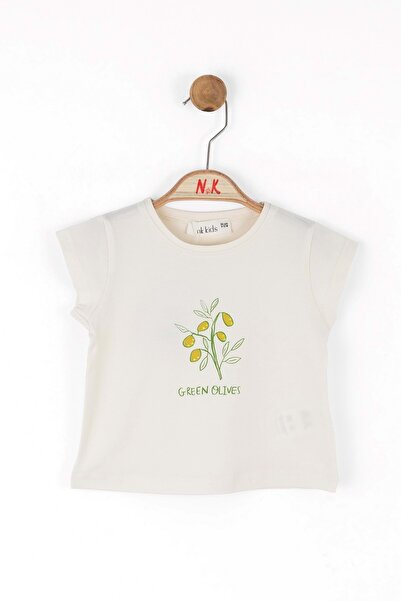 nk kids Κρέμα μπλουζάκι OLIVES
