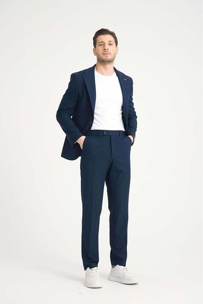 FASHİON PLAZA Men Suit Slim Fit Top Size Lilra
