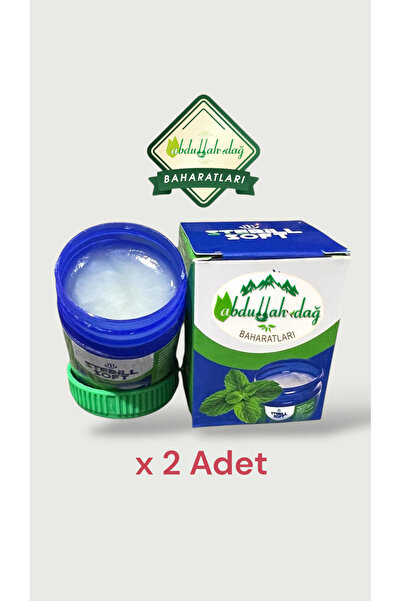 ABDULLAH DAĞ Kristal Mentol Mentollü Taşı Kremi Jel Viks Naneli 40 ml / 2’li