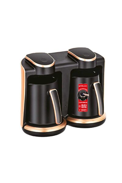 Generic Turkish Coffee Maker 800W, Stainless Steel Heating Element, 500ml Capacity, 8 Cups at Once, Detachab