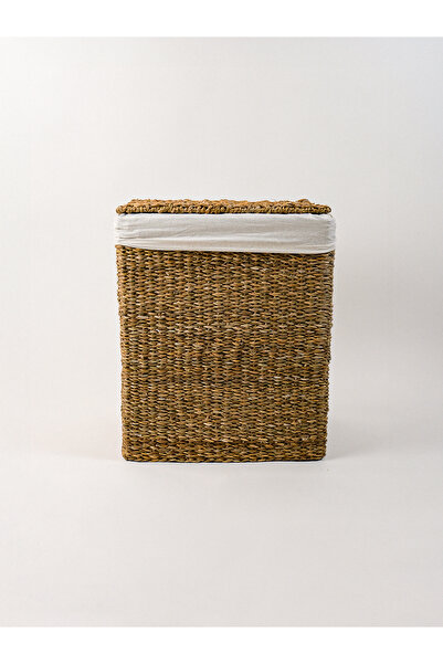 Minihol Herme Hasır Kirli Sepeti (51 CM)