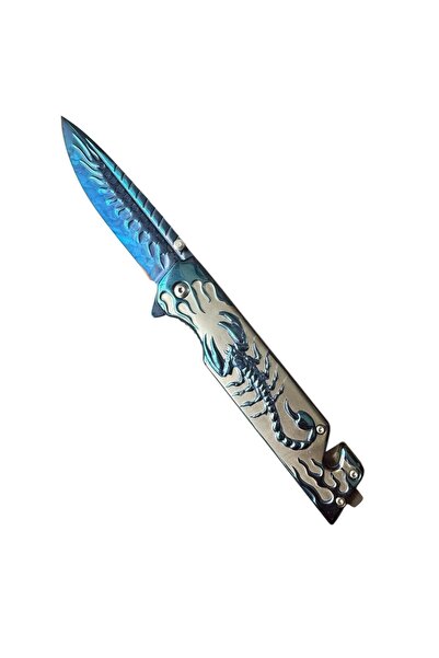 VAS.QUE Akrep Motifli Çelik Çakı