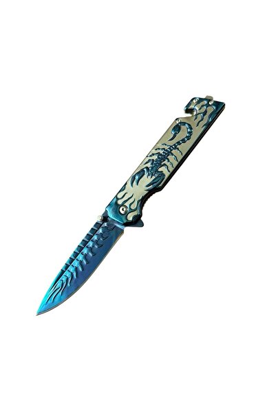 VAS.QUE Akrep Motifli Çelik Çakı