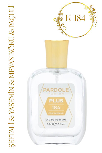 PARDOLE K-184 Meyvemsi Favoris Kadın Parfüm - 50 ml - Kan Portakalı, Şeftali,...