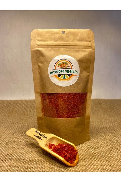 Antepten Gelsin İpek Pul Biber Acı -Organik - 200 gr