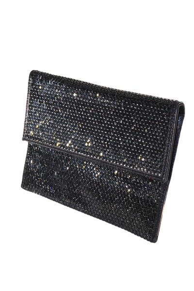 KEEBA Modelul plicului este subțire. Geantă neagră pentru rochie de seară. Geantă de seară cu pietre. Geantă pentru rochie de seară pentru femei. Geantă neagră pentru rochie de seară de nuntă