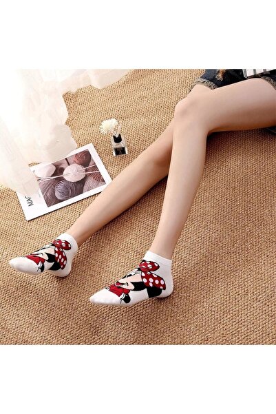 WORTHY SOCKS 5 чифта дамски анимационни памучни модни ботуши Чорапи