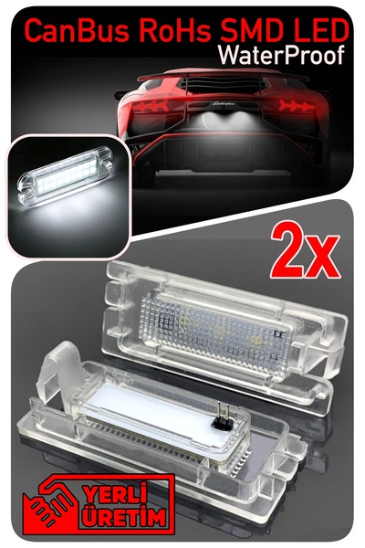 Led Edition RENAULT FLUENCE Canbus Led Plaka Aydınlatma Ledi Lambası