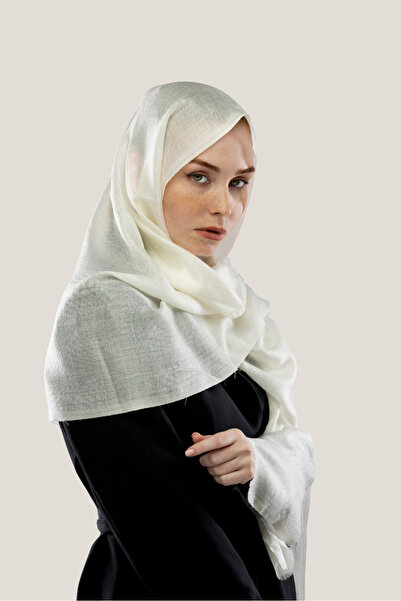 Kaşmir MAHİN BEYAZ KAŞMİR ŞAL