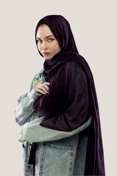 Pamuk Shawl Purple