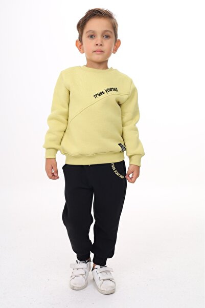 Toontoy Κεντητό σετ φόρμας για αγόρι