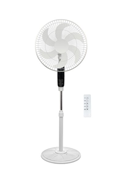 SUPER JVS A-TMT 18” Ayaklı Uzaktan Kumandalı Vantilatör 6 Pervaneli