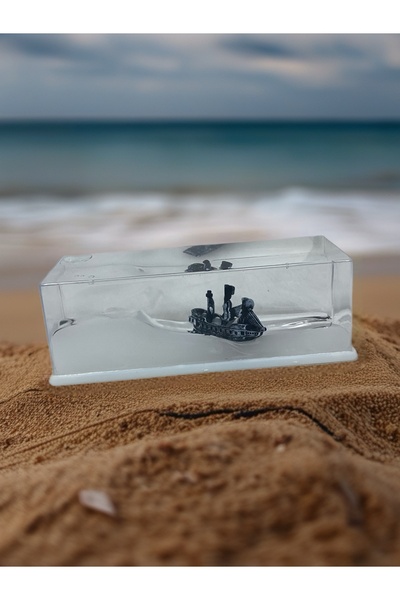 TASARIM RÜZGARI Batmayan gemi akvaryumu karayip korsan gemi modeli