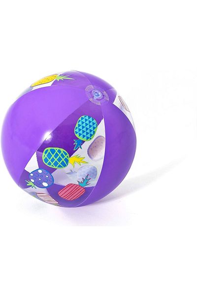 BESTWAY Inflatable Sea Ball - Pineapple Patterned Pool Ball - Children's Garden Play Ball - Beach Ball Patterned 51 cm