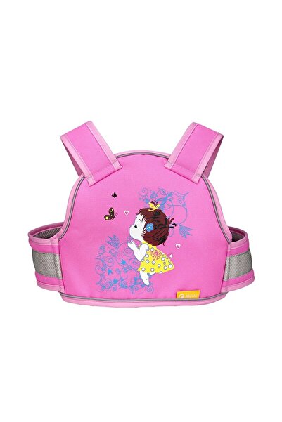 Choice حزام أمان للأطفال وردي اللون للسيارة الكهربائية وحزام ركوب الدراجات ال...