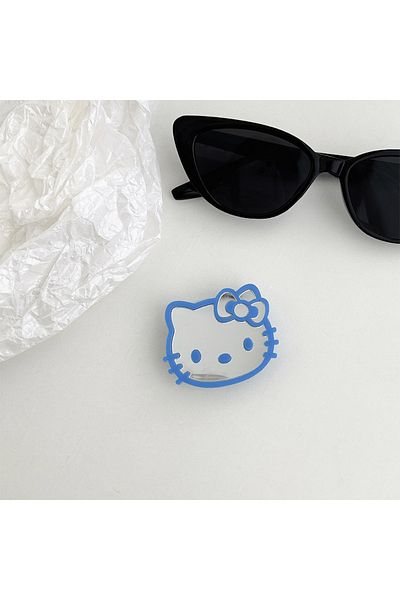 Miniso 12" 5 Sanrio Hello Kitty Phone Airbag Holder Mirror Colored Retractable Phone Stander Stretchable De