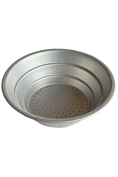 Chefline Aluminum Colander Lightweight & Durable Strainer for Pasta, Vegetables, and Fruits
