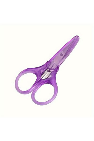 Choice Purple Mini Craft Scissors Set Precision Detail Cutters Ideal For Paper Cutting, Scrapbooking, Beaut