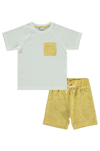 Civil Boys Boy's Soft Mustard Suit 2-5 Years