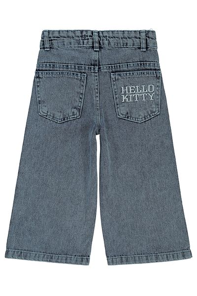 Hello Kitty 2-5 Years Old Girl's Blue Trousers