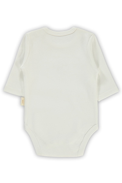 Civil Baby Baby Organic Snap Badi 0-18 Months Ecru