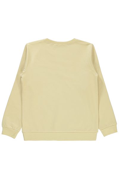 Civil Girls Girl's Sweatshirt 6-9 Years, Blonde Tree Motif