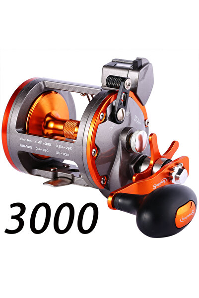 Choice1 بكرة صيد رياح تقليدية من طراز Thunder 3000 Sougayilang Line Counter T...