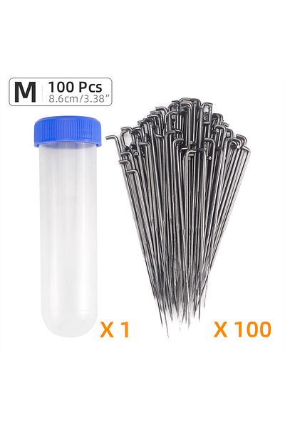 Choice M-100pcs-set Qjh 100 Pieces Needle Felting Kit, Wool Felting Needles Tool, Essential Tools For Begin