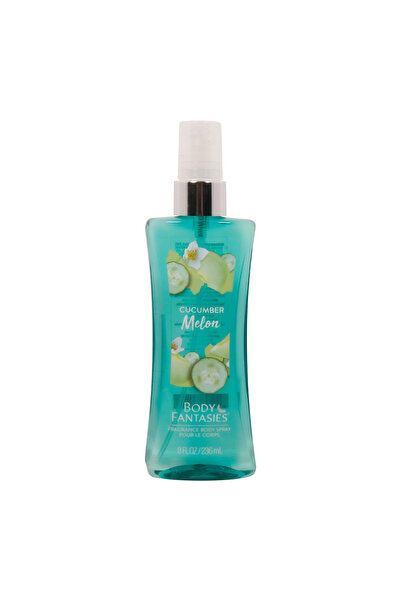 Body Fantasies بخاخ للجسم برائحة الخيار والبطيخ 236 مل - رذاذ عطري منعش وفاكهي