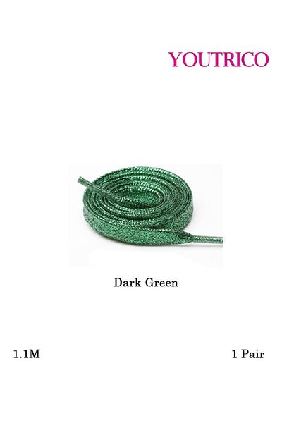 Youtrico Pearlescent Flat Polyester Shoelaces - Single Pair (1.1m)